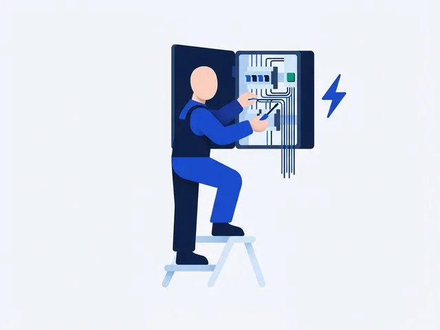 Illustration électricien