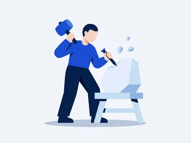 Illustration tailleur de pierre